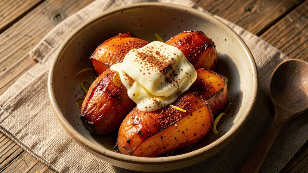 Baked Sweet Potato Recipe Quick: Crispy Skin, Silky Core in 20 Minutes