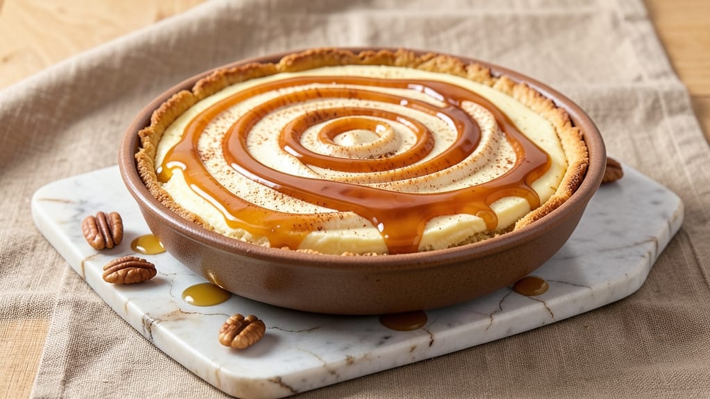 Sweet Potato Maple Cheesecake Recipe: Maple-Glazed Crust With Ultra-Smooth Spice Swirl