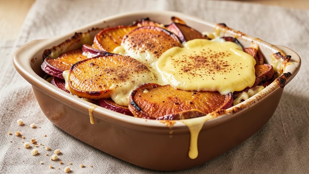 Sweet Potato Cassrole Recipe: Crispy Lattice Crown Over Velvety Spiced Filling