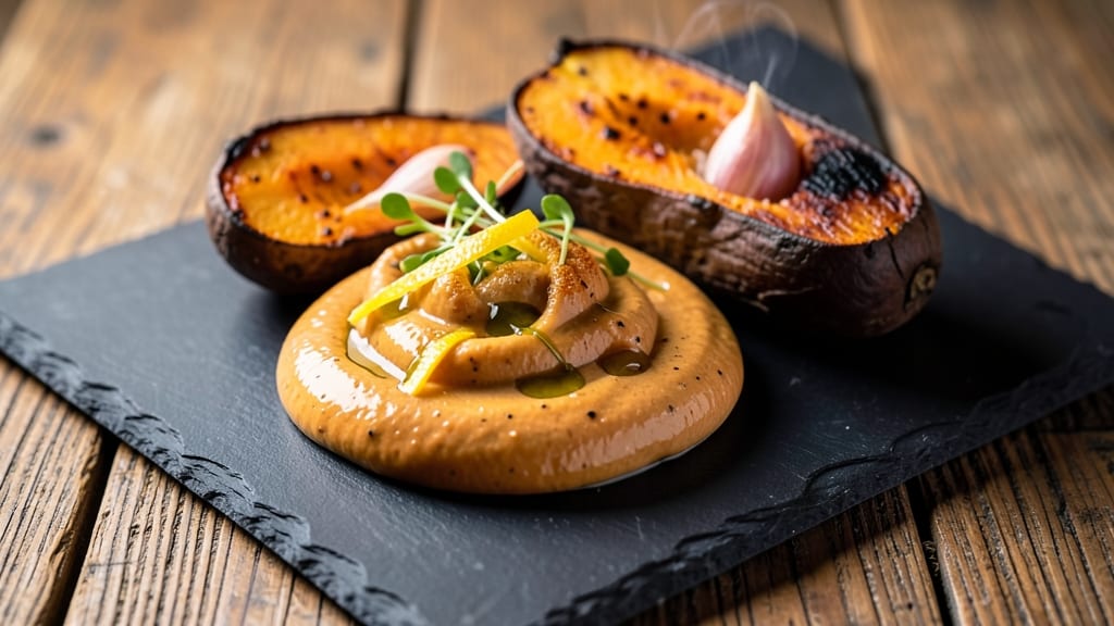 Sweet Potato Aioli Recipe: Roasted Sweet Potato Creaminess With Garlicky Zing