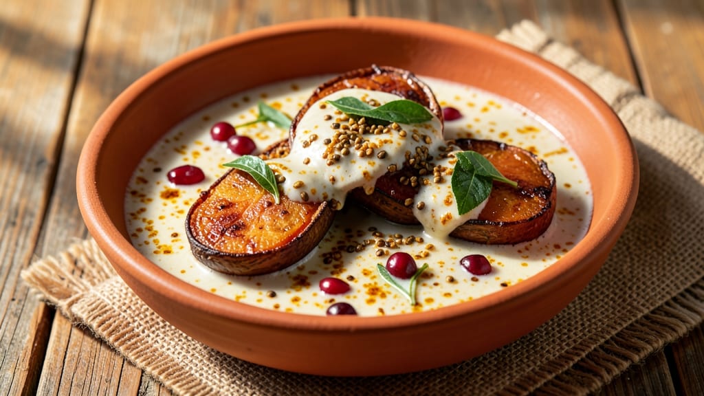 Sweet Potato Maharashtrian Recipe: Turmeric-Coconut Curry With Charred Edges