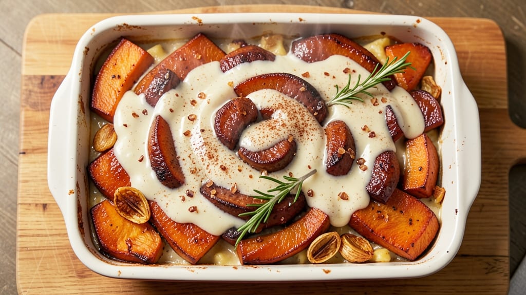 Sweet Potato Sausage Casserole Recipe: One-Pan Spiced Harmony