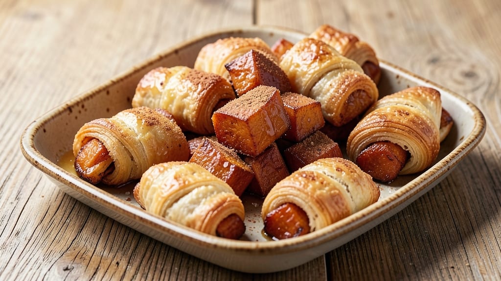 Sweet Potato Crescent Bites Recipe With Crescent Rolls: Caramelized Sweetness and Buttery Crescent Crunch