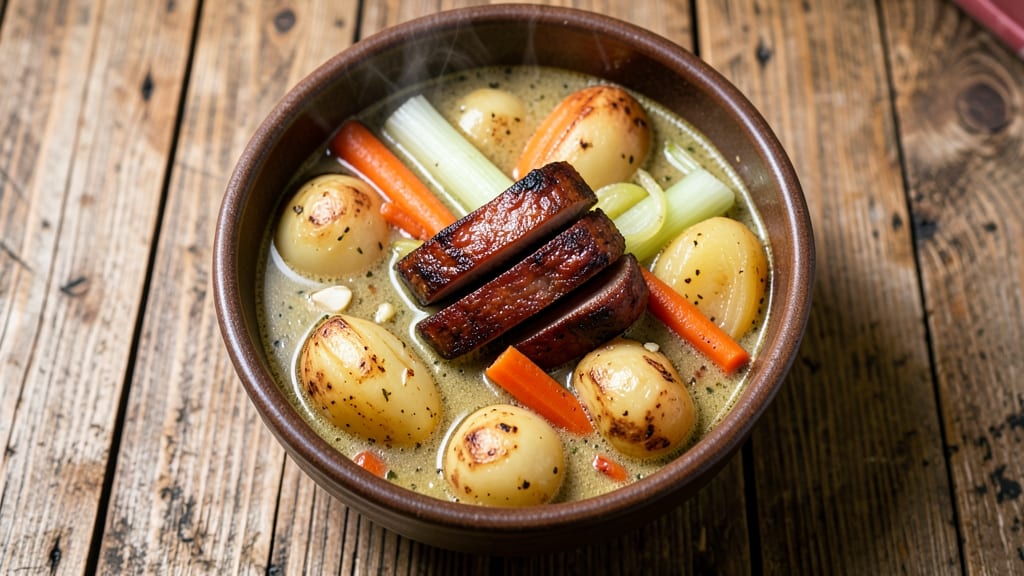Berlin Potato Soup Recipe: Smoky Sausage and Caraway Comfort