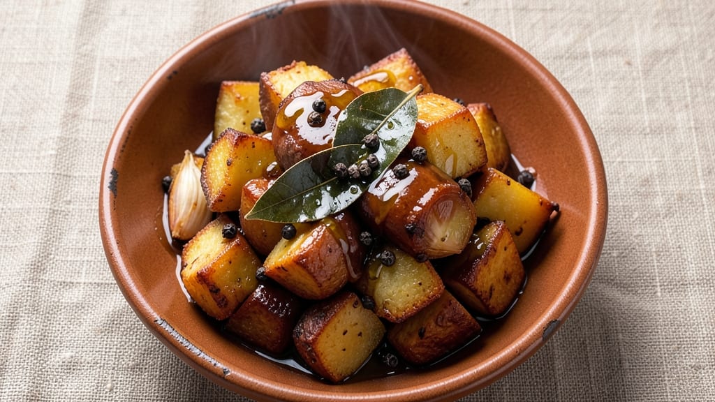 Adobo Potato Recipe: Savory Garlic Vinegar Roast With Crispy Edges