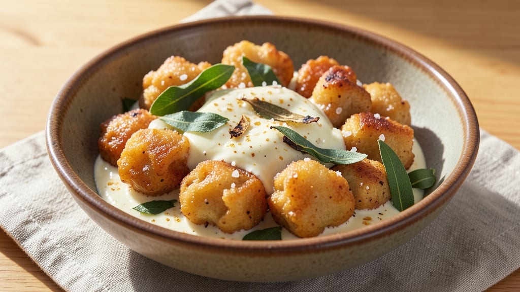 Trader Joe's Sweet Potato Gnocchi With Butter and Sage Recipe: Pillowy Clouds With Sage-Infused Butter