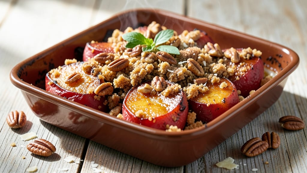 Sweet Potato Pecan Crumble Recipe: Buttery Streusel Crunch Meets Caramelized Sweetness