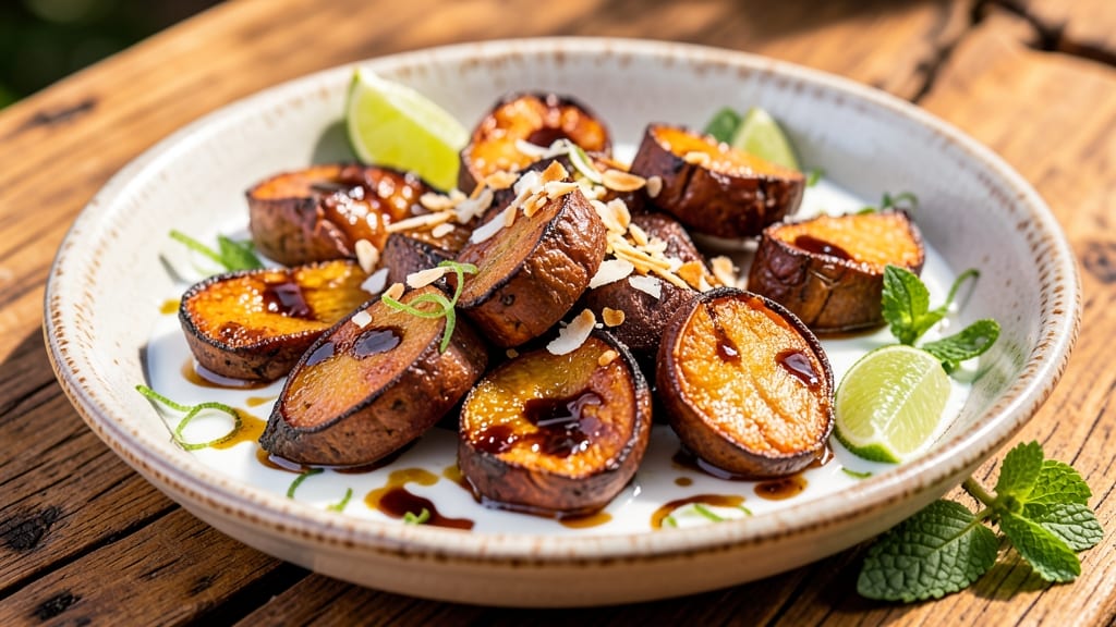 Bahama Breeze Sweet Potato Recipe: Tropical Citrus Glaze Over Roasted Spice