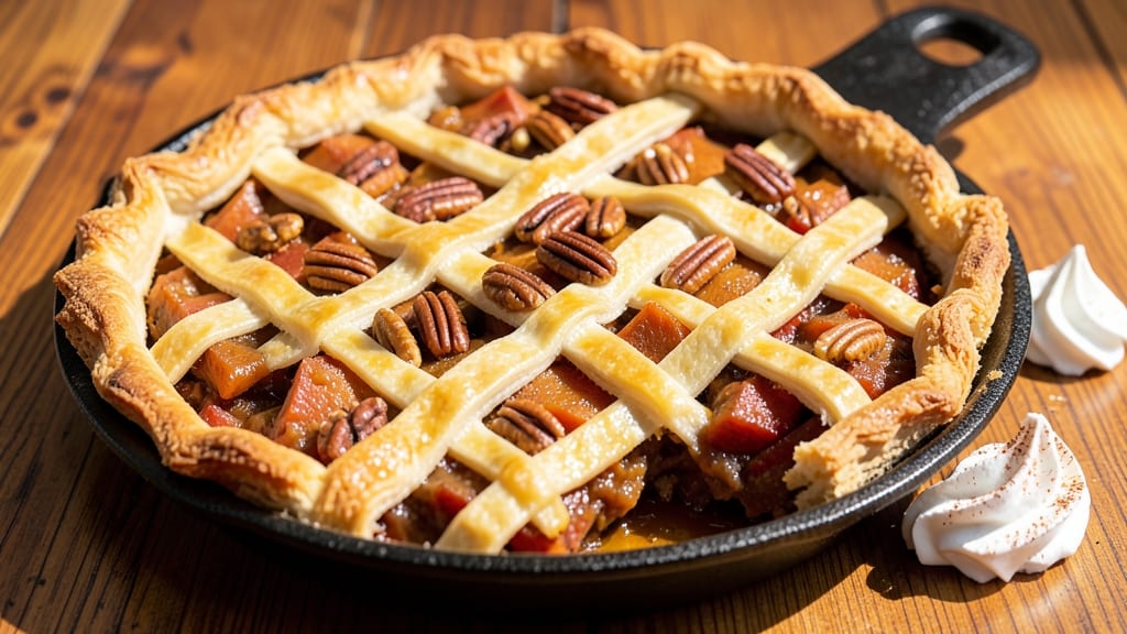 Sweet Potato Pecan Pie Recipe Soul Food: Deep Spiced Filling and Buttery Crust Harmony