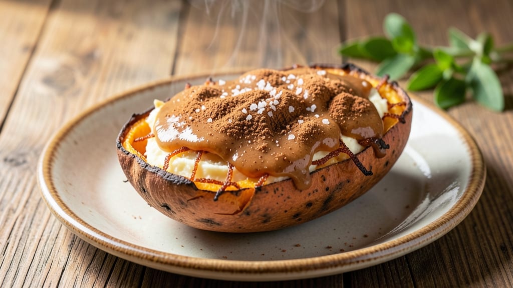 Baked Sweet Potato Topping Recipe: Crispy Cinnamon Streusel Magic
