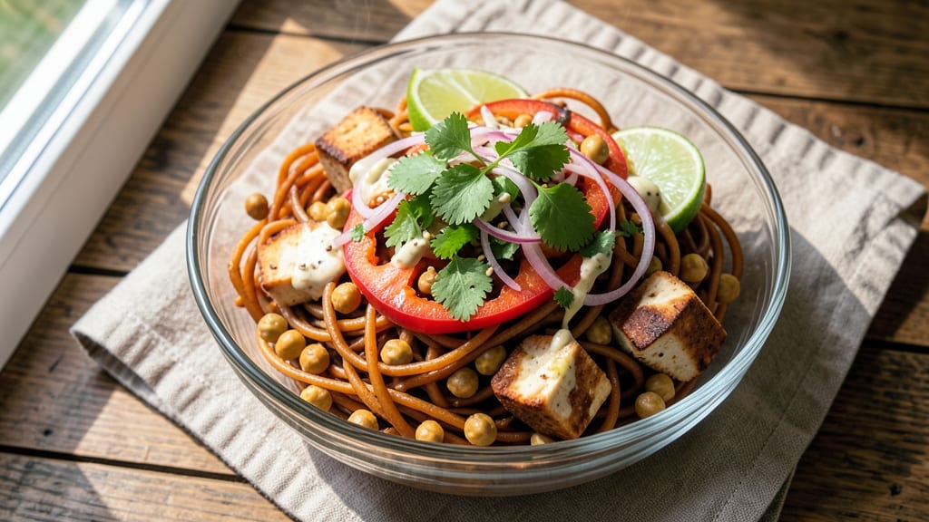 Sweet Potato Noodle Salad Recipe: Cool, Creamy Comfort With No-Cook Twist