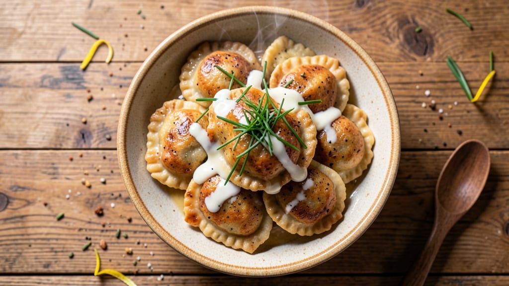 Vegan Potato Pierogi Recipe: Pillowy Dough and Herbed Filling Magic