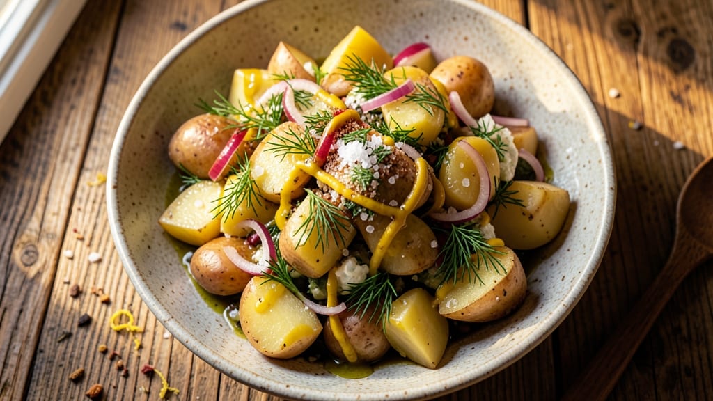 Authentic Cold German Potato Salad Recipe: Vinegar-Sharp Crunch Without Mayo