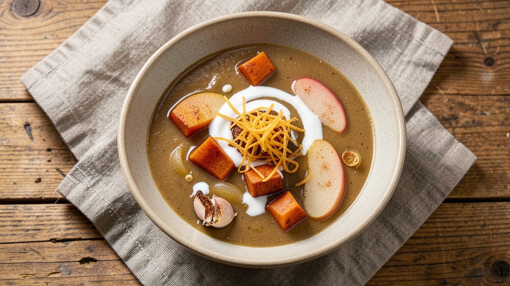 Sweet Potato Pear and Ginger Soup Recipe: Velvety Spice Harmony in 30 Minutes