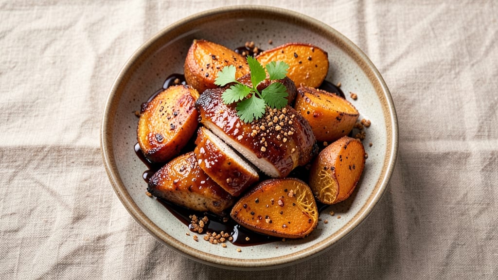 Bbq Chicken Sweet Potato Recipe: Smoky-Sweet One-Pan Harmony