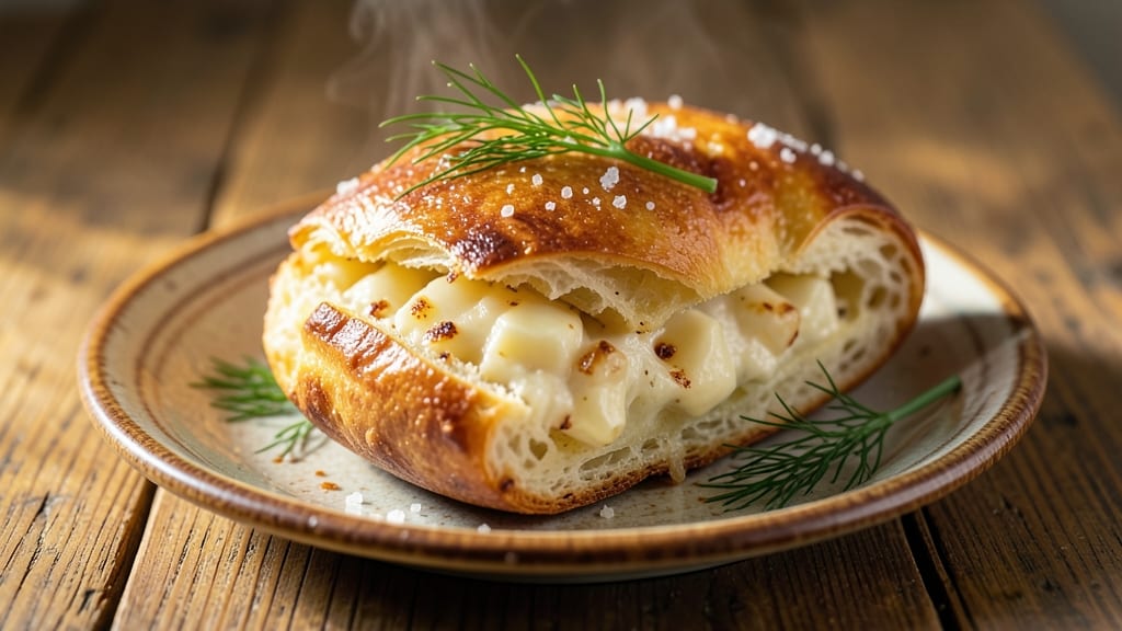 Authentic Potato Knish Recipe: Crispy Lattice Crown With Savory Onion Filling