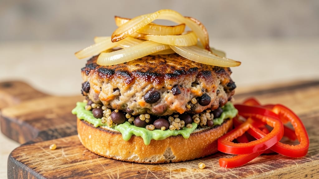 Sweet Potato Black Bean Quinoa Burgers Recipe: Plant-Based Protein Packed With Hearty Texture
