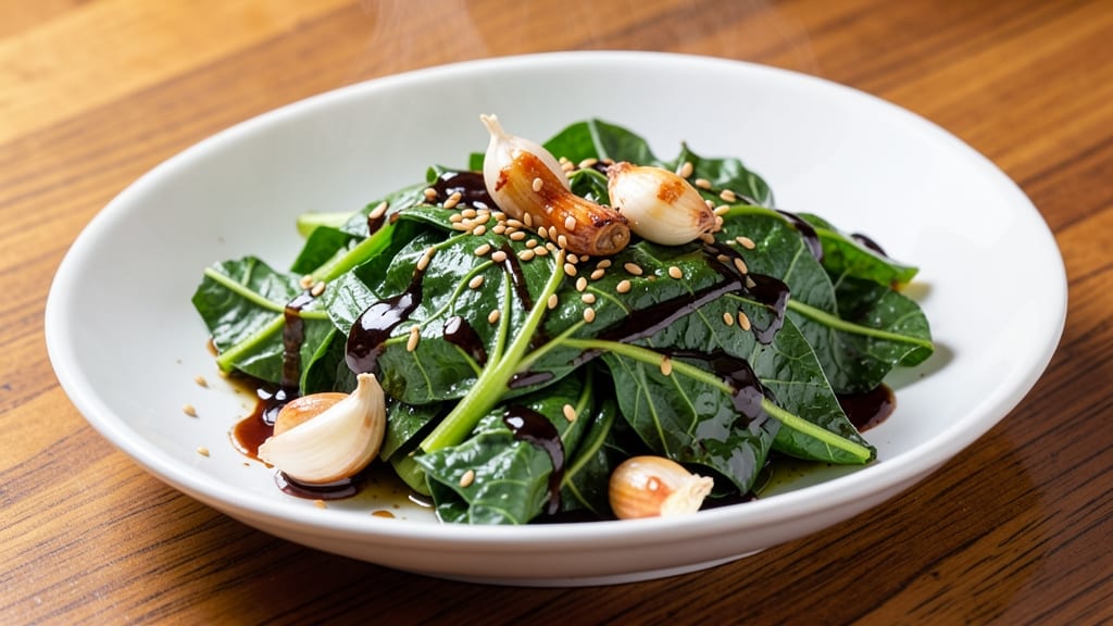 Sweet Potato Leaves Recipe Korean: Savory Stir-Fry With Garlic and Soy