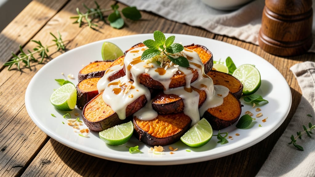 Vietnamese Sweet Potato Recipe: Crispy-Caramelized Bites with Coconut Lime Zing
