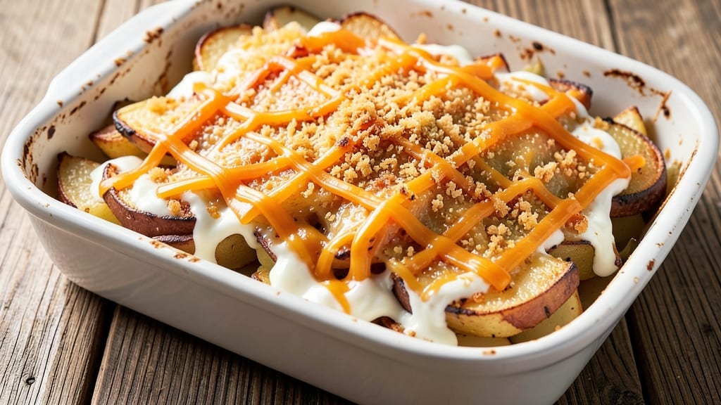 Au Gratin Potato Recipe with Sour Cream: Golden Crust, Creamy Layers in One Pan