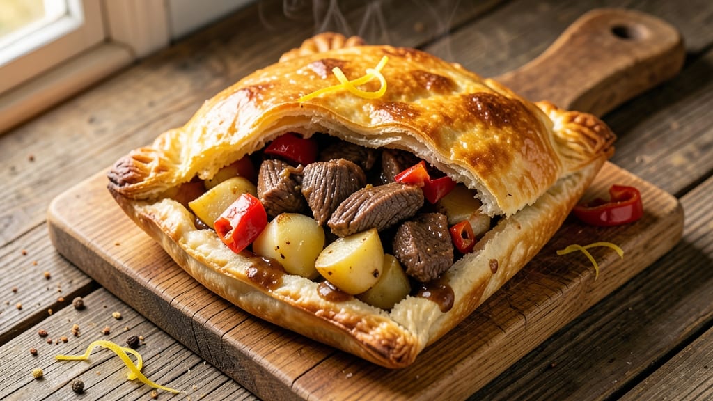 Beef and Potato Pasty Recipe: Crispy Edges and Savory Filling in One Bake