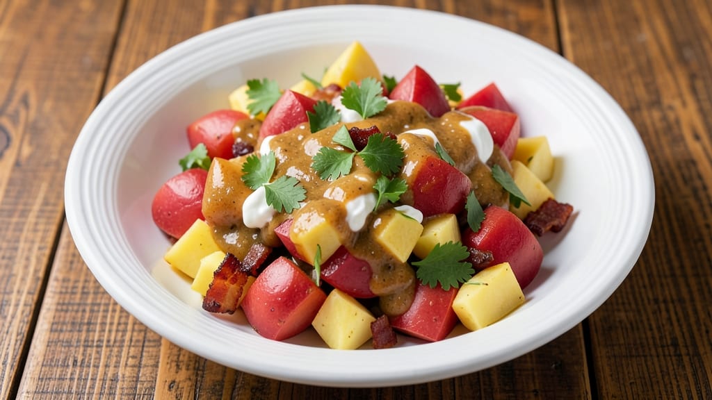 American Potato Salad Recipe With Mustard: Herb-Infused Creaminess Without Mayo Overload