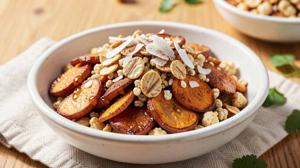Sweet Potato Cereal Recipe: Toasted Coconut Crunch With Warm Spice