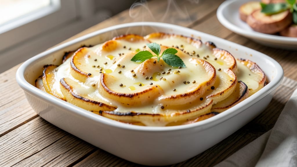 Awesome Scalloped Potato Recipe: Cheesy Layers That Shatter With Every Bite