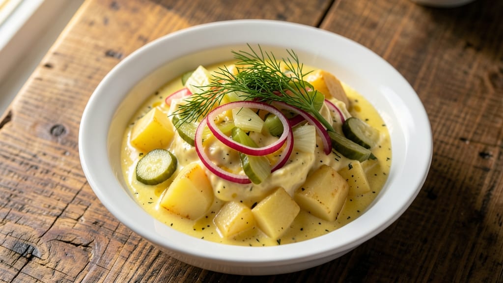 Hellmann's Potato Salad Recipe With Mustard: Bold Tang and Creamy Balance Without Mayo Overload