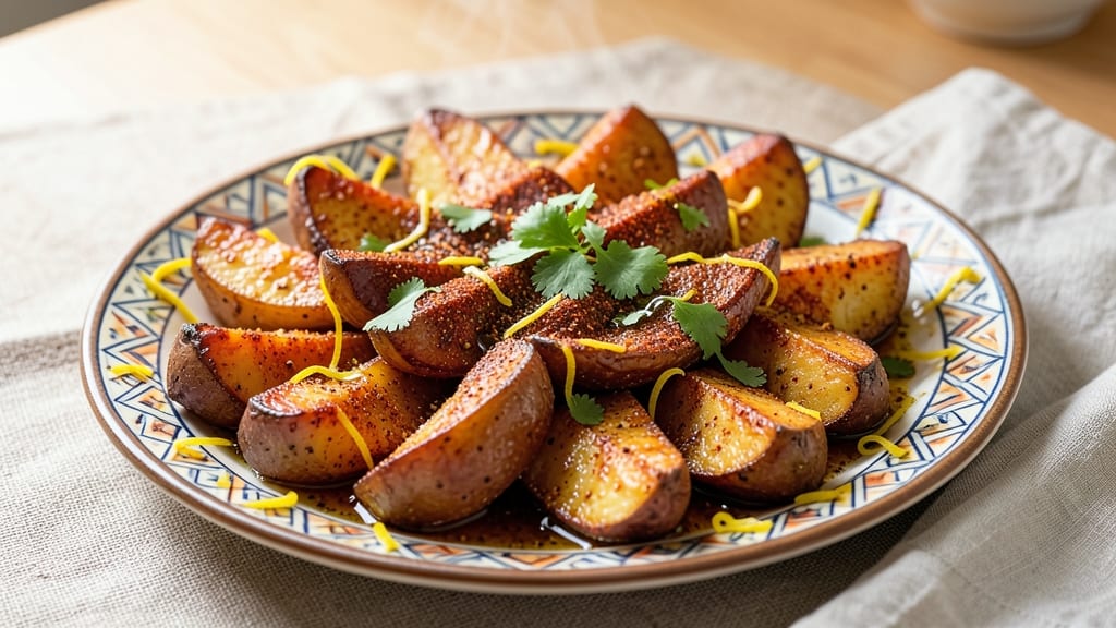Arab Potato Recipe: Golden-Spiced Crunch with Cumin and Lemon Zest