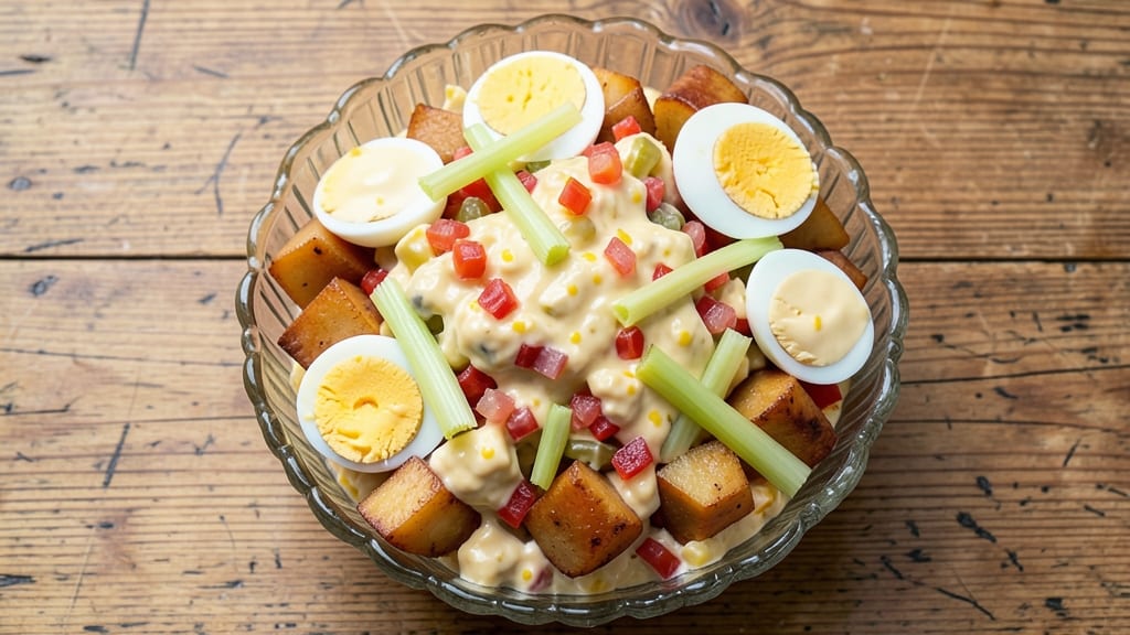 1950s Betty Crocker Potato Salad Recipe: Vintage Creaminess With Mustard-Pickled Crunch
