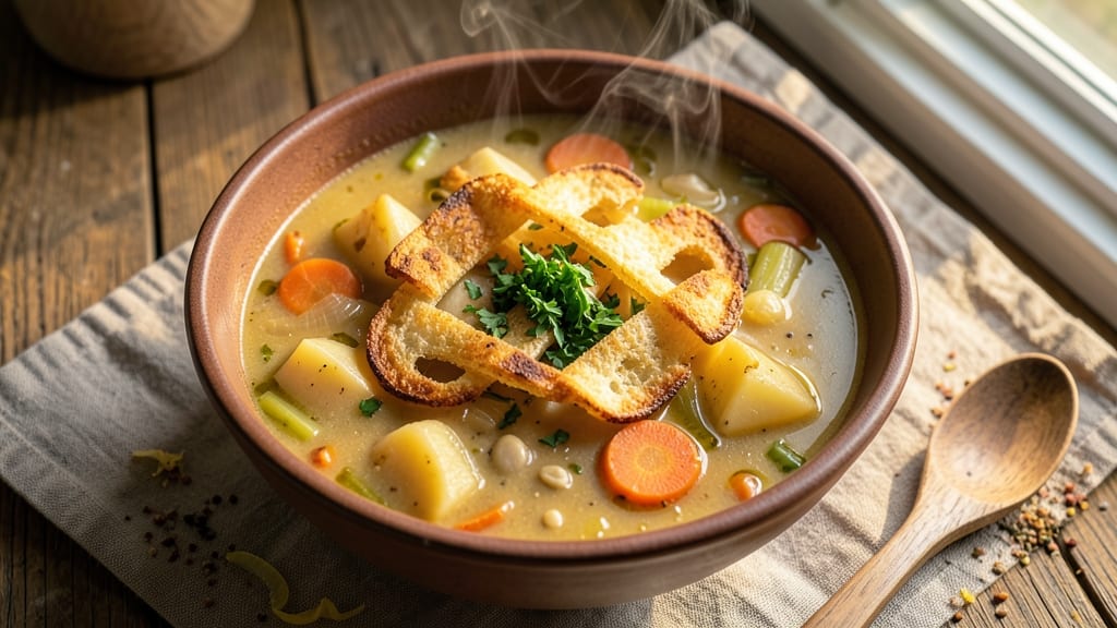 Baked Potato Soup Recipe with Chicken Broth: Creamy Velvety Richness in One Pot