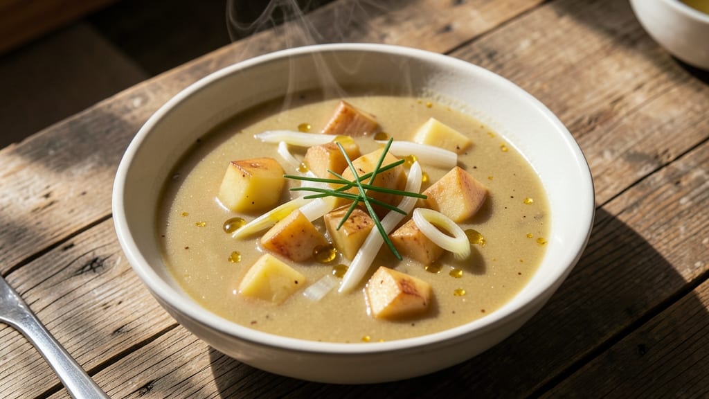 Best Leek and Potato Soup Recipe UK: Velvety Onion Depth With Herbed Crisp