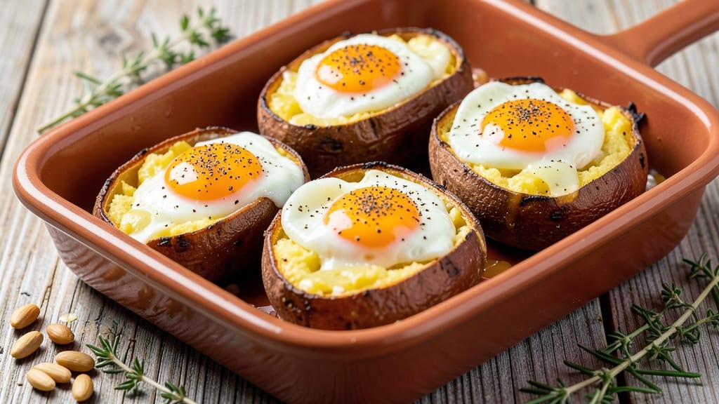 Sweet Potato Egg Cups Recipe: Fluffy Custard Hearts With Crispy Top Magic