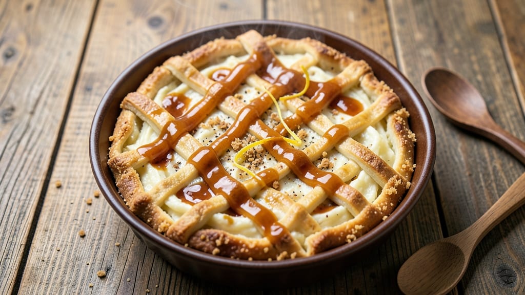A1 Steak Sauce Potato Pie Recipe: Smoky-Sweet Crust Over Creamy Cheese Filling