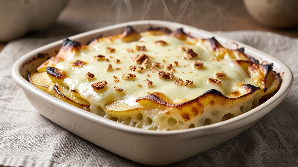 Best Ever Potato Gratin Recipe: Layered Crispy Top and Creamy Cheese Bliss