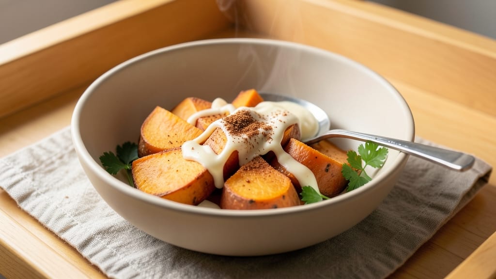 Sweet Potato Recipe for 8-Month-Old: Baby-Friendly Mash with Nutrient-Packed Spice