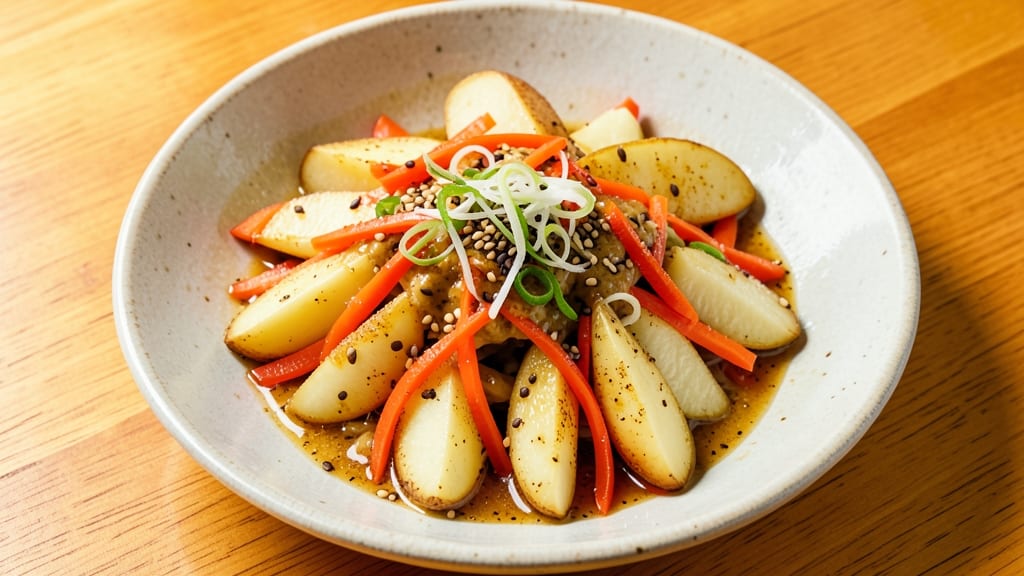 Authentic Japanese Potato Salad Recipe: Mayonnaise-Free Vinegar Dressing Magic