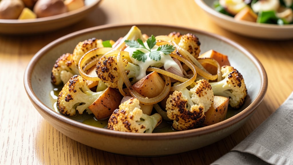 Baked Cauliflower and Potato Recipe: Golden Roast With Caramelized Sweetness