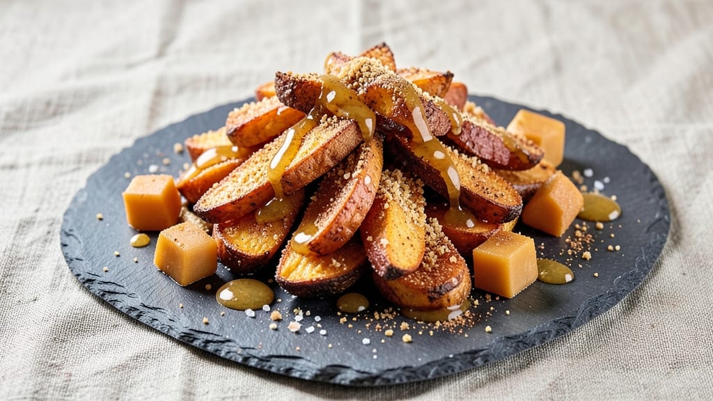 Tiffany Sweet Potato Recipe: Crispy Lattice Crown Over Creamy Spiced Filling