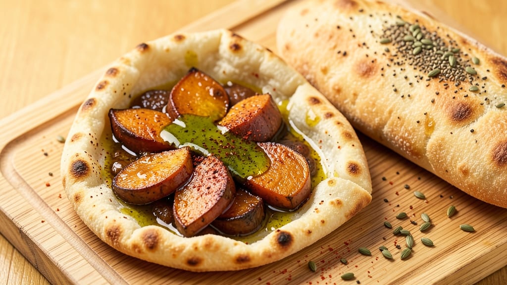 Sweet Potato Pita Recipe: Crispy-Wrapped Spice Bomb in 20 Minutes