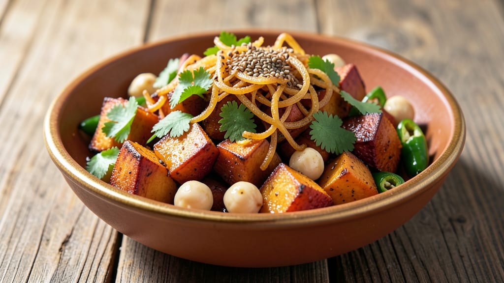 Sweet Potato Bhaji Recipe: Smoky Spiced Crunch With Charred Edges