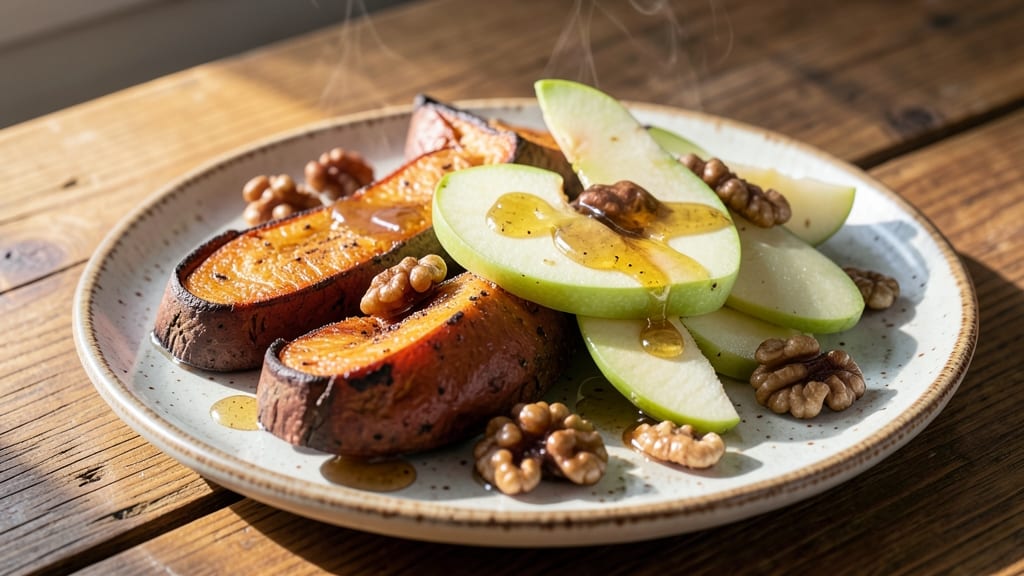 Sweet Potato and Green Apple Recipe: Warm Spiced Salad with Crunchy Bite