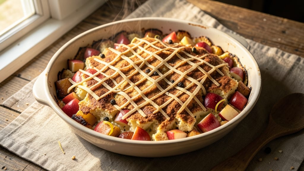 Apple Potato Kugel Recipe: Warm Spice and Cinnamon-Sweet Harmony
