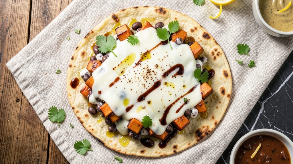 Sweet Potato Black Bean Quesadilla Recipe: Smoky-Spiced Cheese Crunch in 15 Minutes