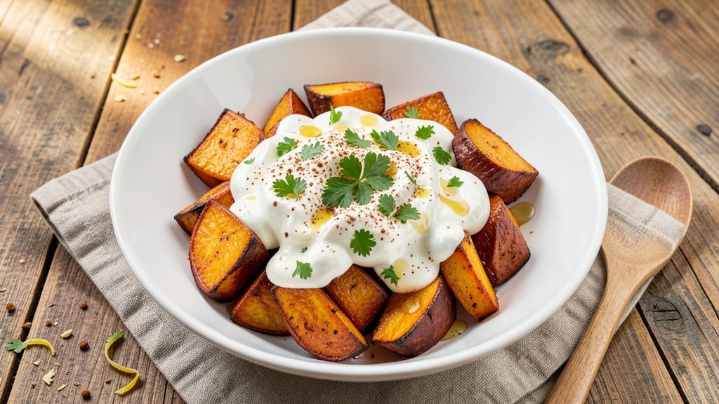 Sweet Potato Salad Recipe with Greek Yogurt: Creamy Spiced Twist Without Mayo