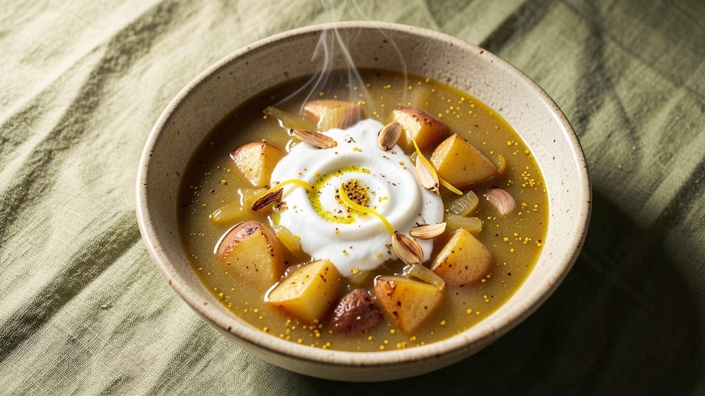 Vegan Instant Pot Potato Soup Recipe: Creamy Velvety Texture in 30 Minutes