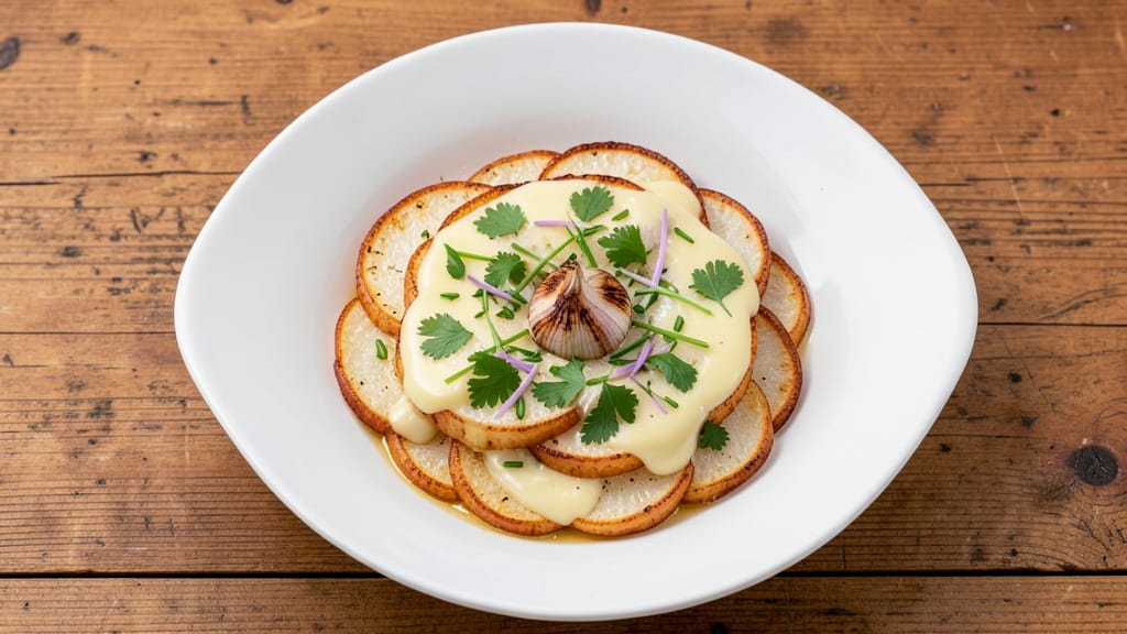 Australian Potato Scallops Recipe: Crispy Pan-Fried Gold With Herby Butter Finish