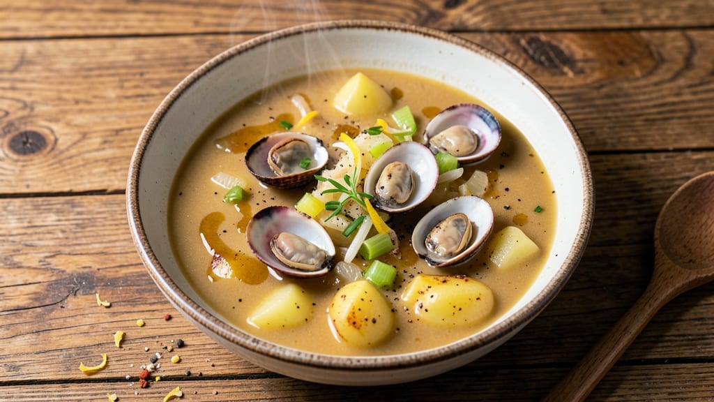 Bear Creek Potato Soup and Clam Chowder Recipe: Creamy New England Fusion in One Pot