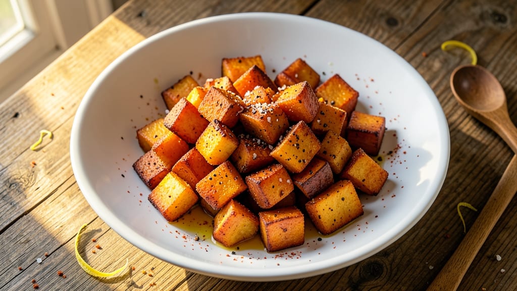 Air Fry Sweet Potato Cubes Recipe: Crispy Caramelized Edges in 15 Minutes